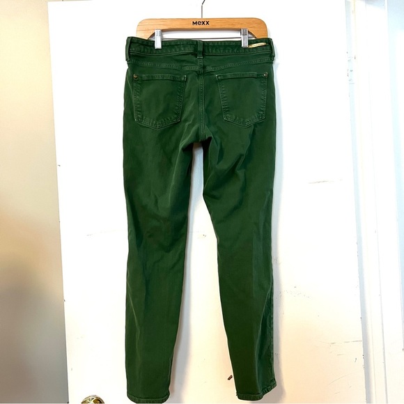 Anthropologie Pilcro and the Letterpress Green Women's Jeans Skinny Low Cut Stet - Picture 4 of 14